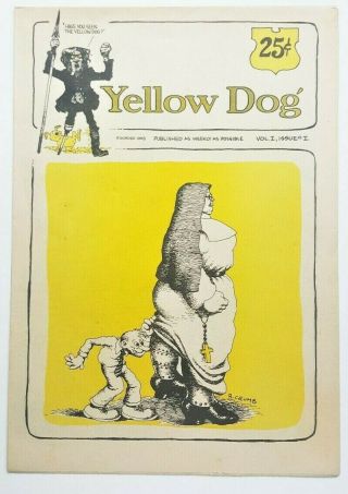Yellow Dog Tabloid Set 1 - 12 Underground Comix: Bode,  Beck,  Crumb,  S Clay Wilson