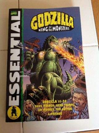 Marvel Comics Essential Godzilla King Of The Monsters 1 - 24
