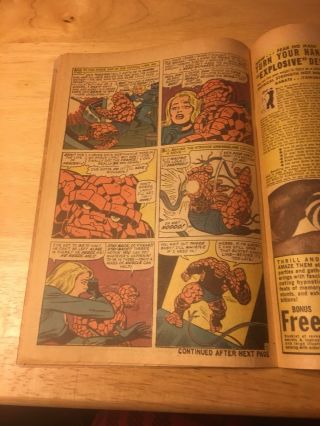 Fantastic Four 51 (Jun 1966,  Marvel) Key Issue 7