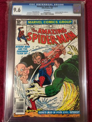 Spiderman 217 Cgc 9.  6 Check Out My Other