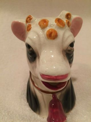 Vintage Elsie The Borden Cow Ceramic Creamer 3