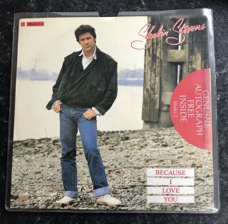 Shakin’ Stevens Rare Ltd.  Ed With Autograph Issue Because I Love You