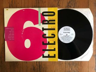 Various - Street Sounds Electro 6 - Lp Record Vinyl Album - Hip Hop Electronic