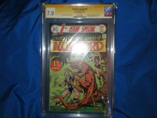 1975 The Warlord Special Issue 8 Cgc 7.  0 Signed Mike Grell 1st Warlord Ss 1
