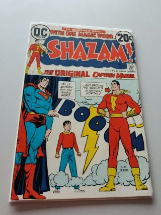 Shazam 1 1973 Dc Origin & Return Of Captain Marvel C.  C.  Beck