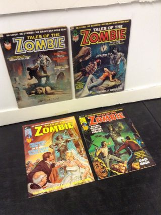 Tales Of The Zombie 2,  3,  Vg - 3.  5 9,  10 F/vf 7.  0