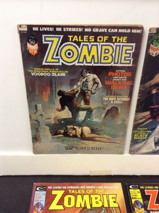 Tales Of The Zombie 2,  3,  VG - 3.  5 9,  10 F/VF 7.  0 2