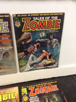 Tales Of The Zombie 2,  3,  VG - 3.  5 9,  10 F/VF 7.  0 3
