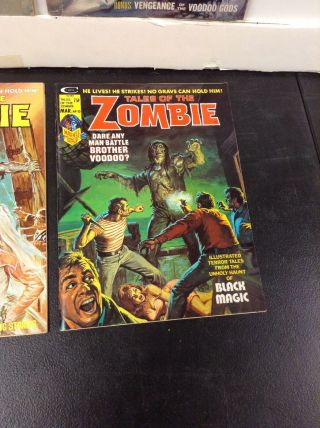 Tales Of The Zombie 2,  3,  VG - 3.  5 9,  10 F/VF 7.  0 5