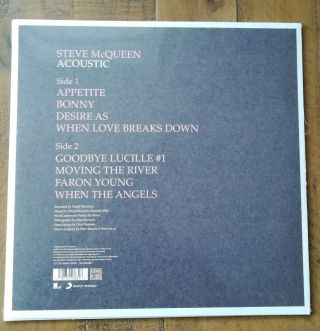 Prefab Sprout - Steve McQueen Acoustic - Record Store Day Limited Edition Vinyl 2