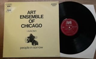 Art Ensemble Of Chicago People In Sorrow Pathe Marconi Rare Red Label First Iss
