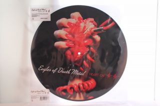 Eagles Of Death Metal - Heart On 2009 Us Limited Edition 180g Vinyl Picture Disc