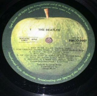 THE BEATLES:White Album.  VERY RARE Aussie/OZ MONO Apple PMCO - 7067 - 1968 - 2