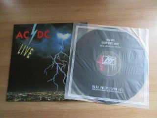 Ac/dc - Live 8 Tracks 1992 Korea Vinyl Lp Rare