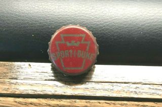 Vintage Sport - I - Duke Beer Pa Tax Pint Cork Bottle Cap Duquesne Pittsburgh Pa