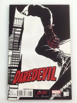 Daredevil 1 Sketch 1:100 Netflix Variant Edition• By Quesada