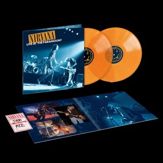 Nirvana Live At The Paramount Ltd Ed.  2xlp Orange Vinyl
