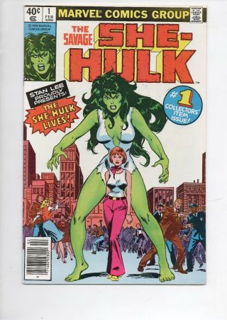 Savage She - Hulk 1 Marvel Comic Book From 1979 In Nm 9.  4
