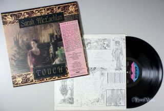 Sarah Mclachlan - Touch (1988) Vinyl Lp • Promo • Vox