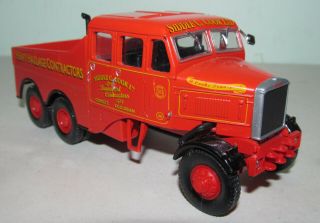 Corgi 1:50 Scale Scammell Constructor Tractor Unit In Siddle Cook Livery