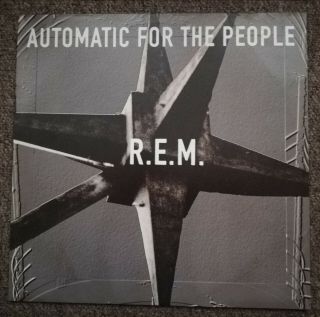 Rem - Automatic For The People Vinyl Lp 1st Press
