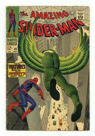 Spider - Man (1st Series) 48 1967 Gd 2.  0