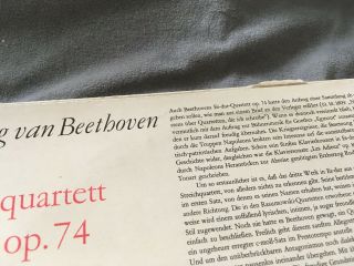 ETERNA SUSKE QUARTET Beethoven String Quartets Op.  74,  Op.  95 ED1 STEREO BS 826862 6