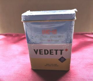 Vedett Belgian Beer Brewania Merchandise - Fun Gift Plasters Tin Set