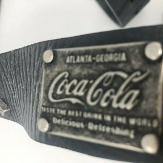 Vintage Coca Cola,  Coke 42 Brass Belt Buckle,  46x1.  5”