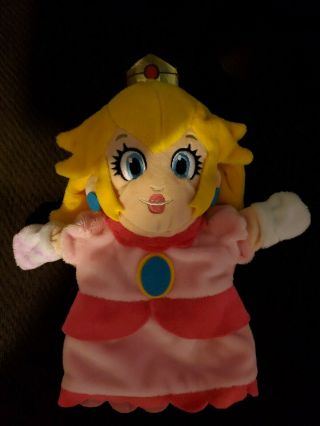 Mario Princess Peach Hand Puppet Princess Pretend Play
