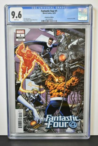Fantastic Four 1 (646) (2018) Cgc Graded 9.  6 Remastered Edition Marvel
