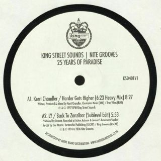 King Street Sounds Nite Grooves: 25 Years Of Paradise