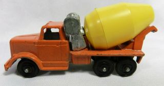 Vtg 1960s Miniature Diecast Toy Vehicle Tootsietoy Cement Concrete Mixer Truck