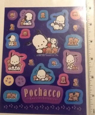 2001 Sanrio Pochacco Vintage Stickers