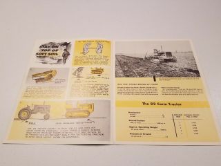 CATERPILLAR CHOOSE YOUR FARM TRACTOR WITH CARE TRACTOR BROCHURE - SIGN - CAT 2