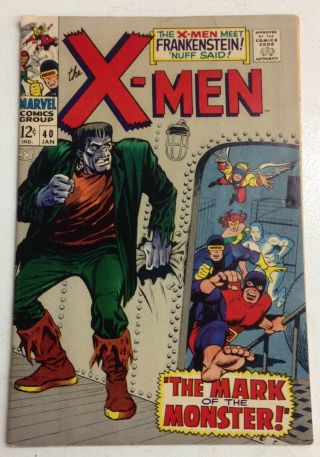 Uncanny X - Men (1st Series) 40 1968