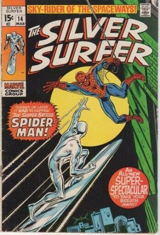 Silver Surfer 14 | Stan Lee & John Buscema | Classic Silver Age Comic