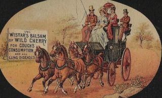 Victorian Trade Card - Wistar 