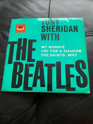 The Beatles My Bonnie Cry For A Shadow The Saints Why Vinyl 45 Record