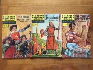 Set Of 66 Classics Illustrated Comics For Only $66