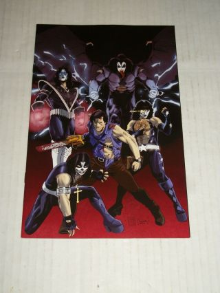 Kiss Army Of Darkness 5 Strahm 1:10 & Montes 1:20 Virgin Variant Set Nm/m