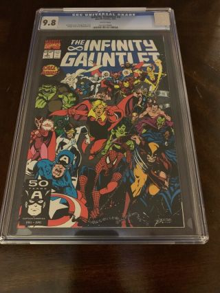 Infinity Gauntlet 3 Cgc 9.  8.  The Movie Is Out,  Case Has No Cracks