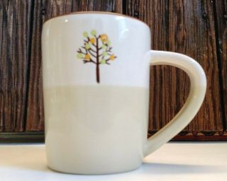 Starbucks Coffee Mug Hand Painted Mug 2009 14 Oz