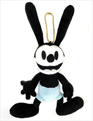 Tokyo Disney Resort Oswald The Lucky Rabbit Plush Chain Badge Disney Sea Limited