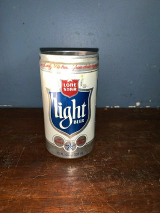 Vintage Lone Star Light Beer Metal Pull Tab Beer Can 12 Oz Empty