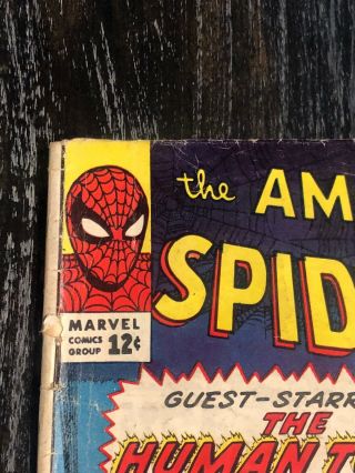 The Spider - Man 17 Steve Ditko Cover FR (October 1964,  Marvel) 2