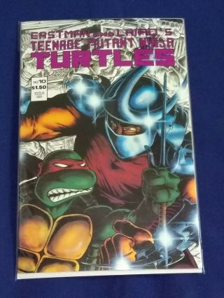 Teenage Mutant Ninja Turtles 10 (1987) Mirage Tmnt Eastman And Laird