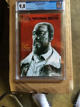 Walking Dead 192 Cgc 9.  8 (special Commemorative Edition)
