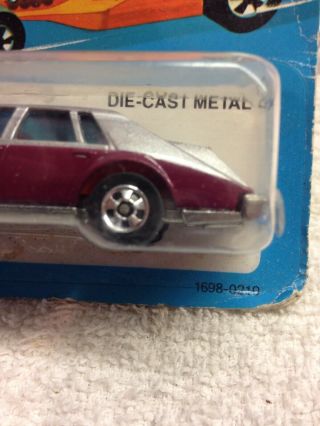 Mattel Hot Wheels collectible Purple Die Cast Metal Cadillac Seville.  No.  1698 4