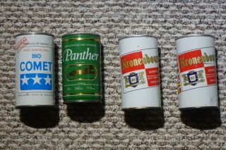 Four Cans From France - Panther,  Bio,  Kronenbourg